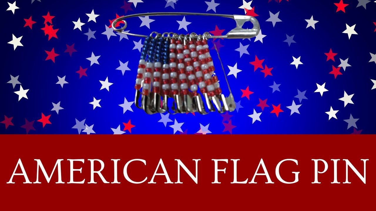 Adult Take and Make: American Flag Pin