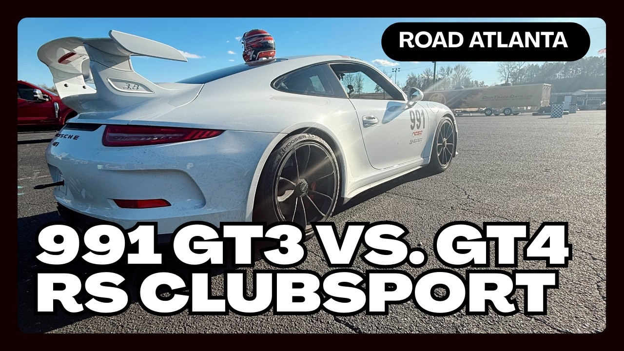 991 GT3 vs GT4RS Clubsport