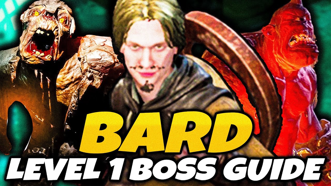 Kill Cyclops & Cave Troll Level 1 as Bard! | Dark and Darker