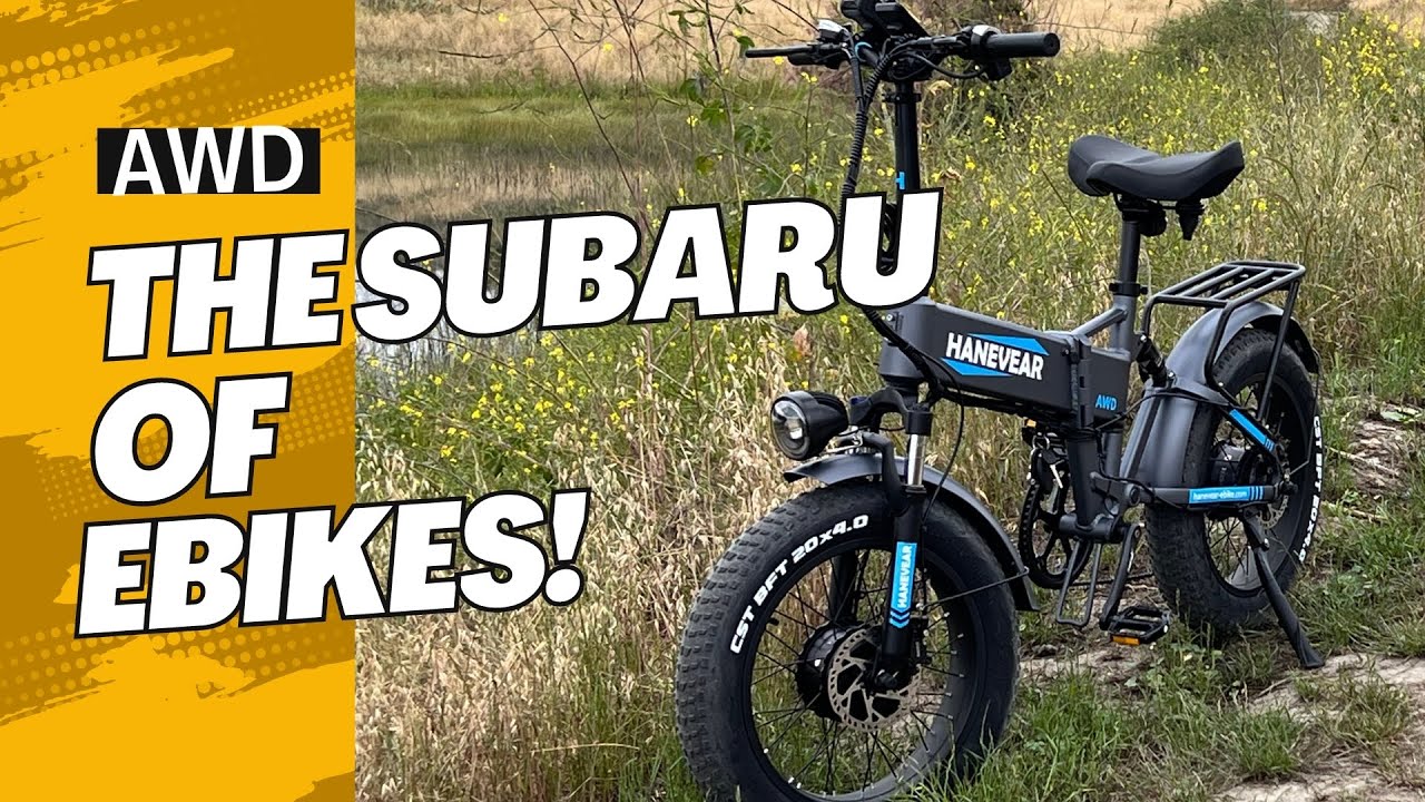 HANEVEAR H-100 Dual Motor AWD foldable eBike Unboxing and Review