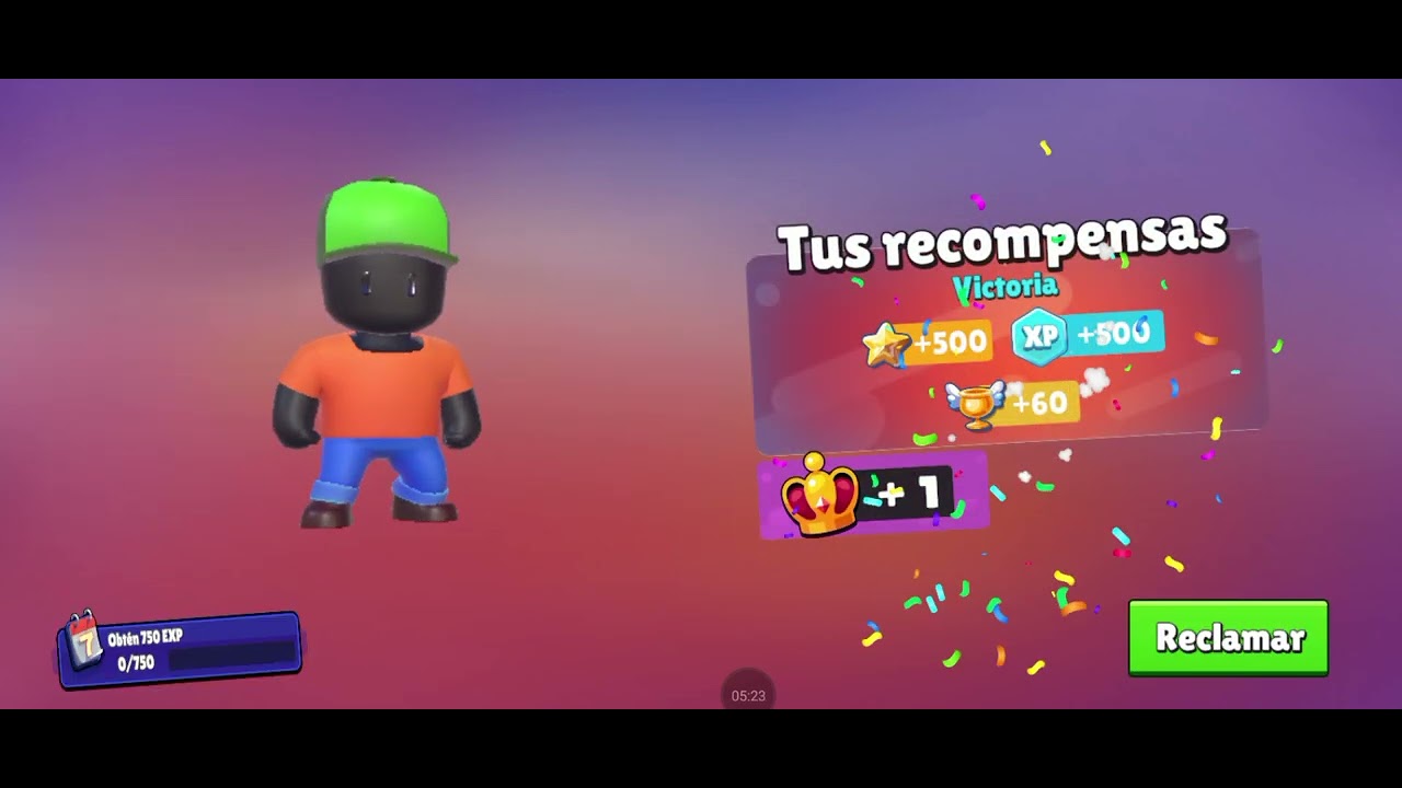 ¿PODRÉ VENCER A CADA RANGO EN STUMBLE GUYS😱? (Reto imposible) | Parte 6     | Stumble Guys