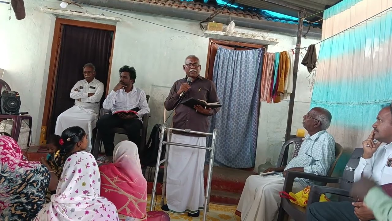 అంశము: (నీతిమంతుల సంపాదన) సహోదరుడు రాజరత్నం,భూత్పూర్, క్రీస్తు సంఘం, 09/01/26