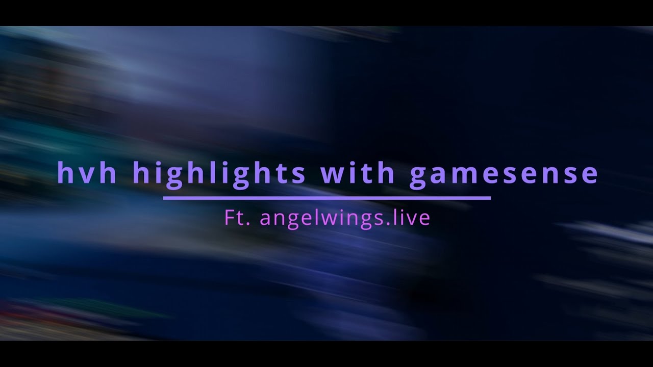 hvh highlights with gamesense #10 ft. angelwings.live | csgohvh