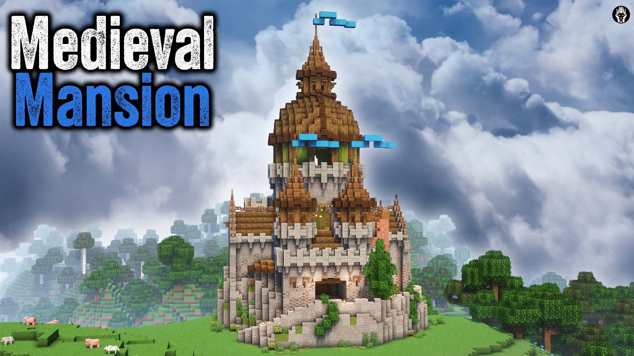 I Built a Medieval Mansion in Minecraft