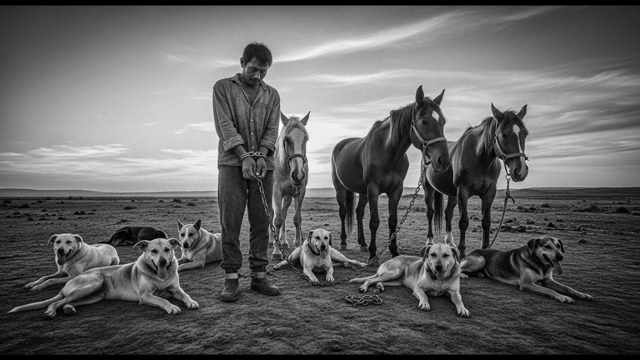 It Took 3 Horses and 7 Dogs to Move Him — What Happened 10 Hours Later Was Unbelievable
