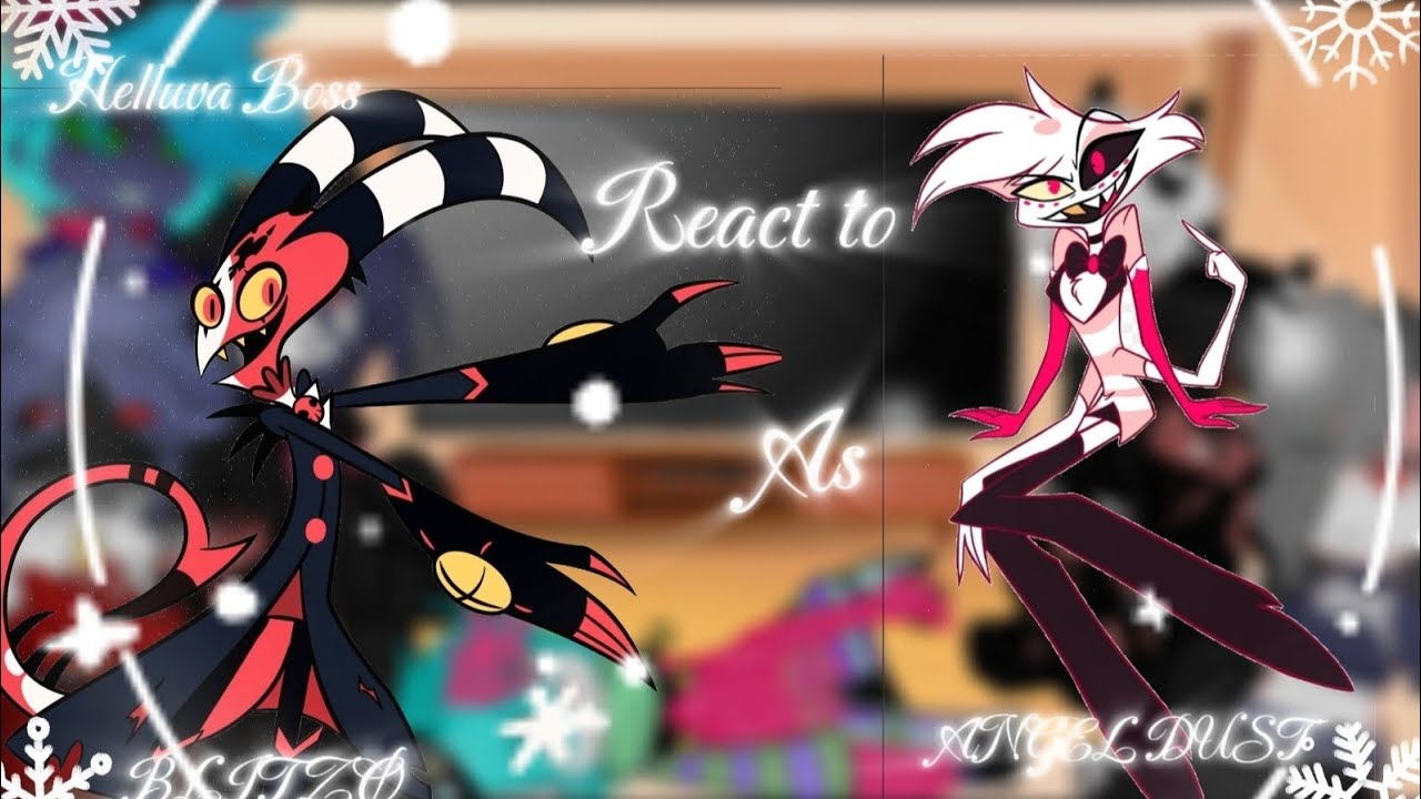 ☆《Helluva Boss Reacts to Blitzø as Angel Dust?!|pt.5|Maybe final part|BL|gacha|Itz_Zhak》☆