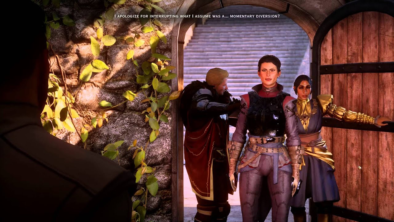 Dragon Age: Inquisition Iron Bull Romance - Possibly the greatest scene.