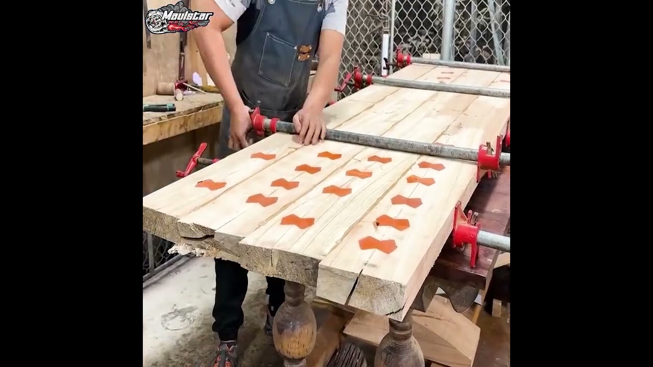 The Cracks In The Wood Expertly Treated By A Seasoned Carpenter Have Been Transformed Into Thousand