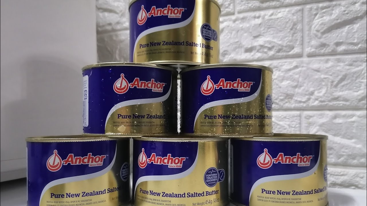 Unboxing Anchor Canned Salted Butter #shorts