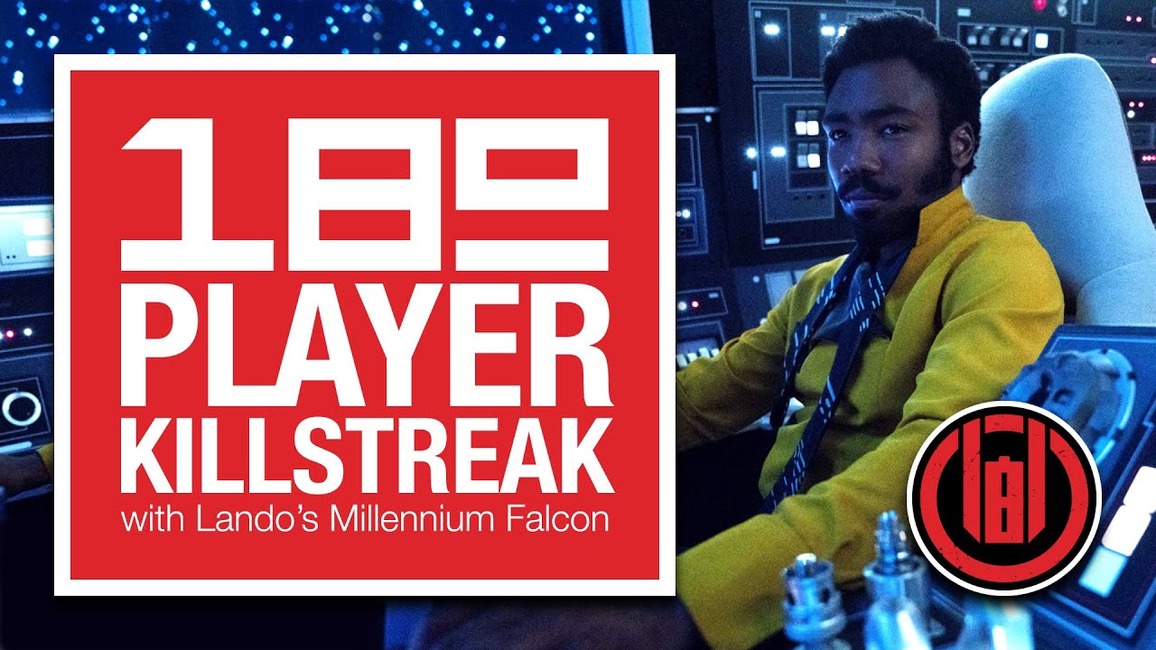 189 Player Killstreak with Lando's Millennium Falcon on Ryloth [SWBF2: Starfighter Assault]
