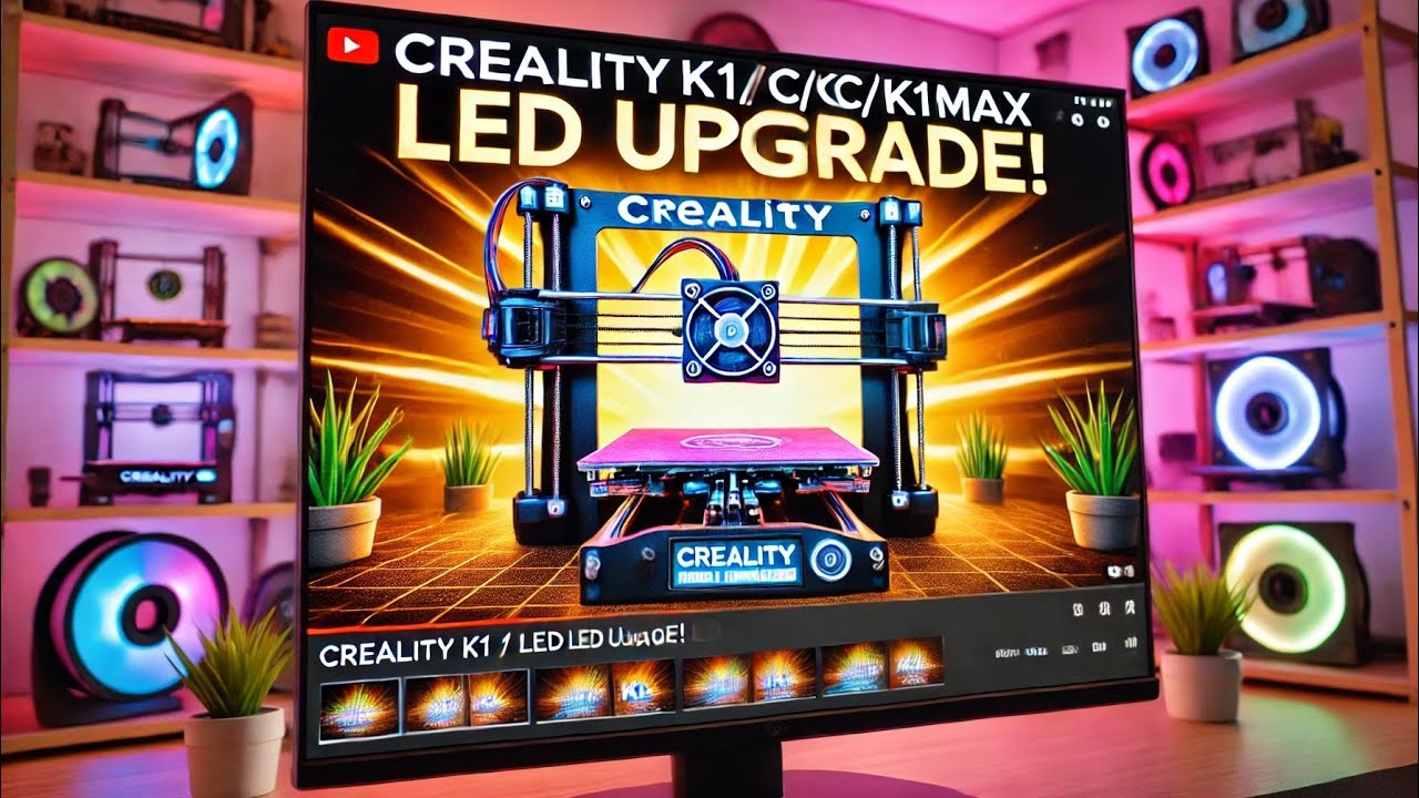 Creality K1/K1 Max Led Upgrade !