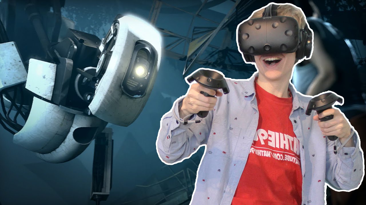 MEETING GLADOS | The Lab: Aperture Robot Repair (HTC Vive Gameplay)