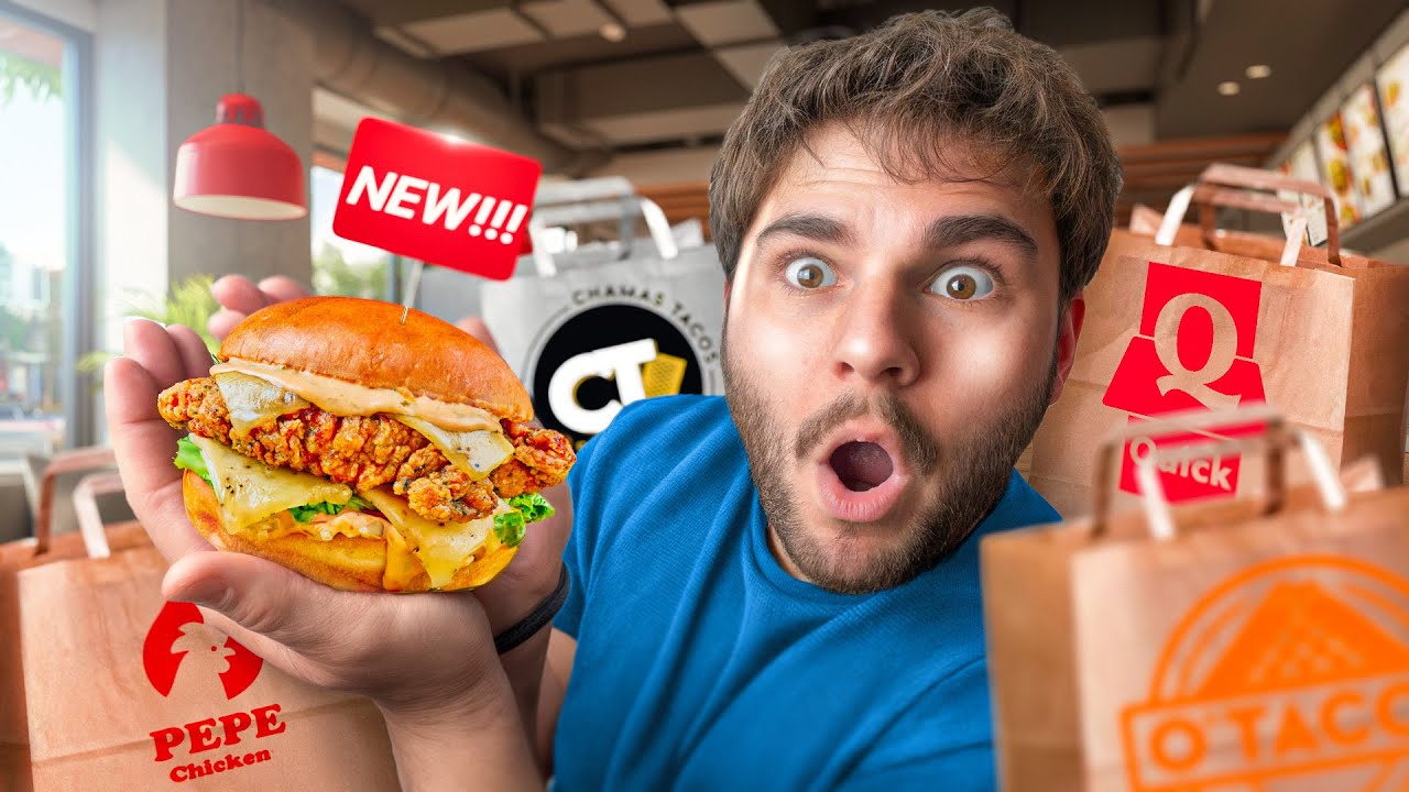 Je Teste Les Nouveautés Des Fast-Food ! (Spécial Printemps..) 🍔