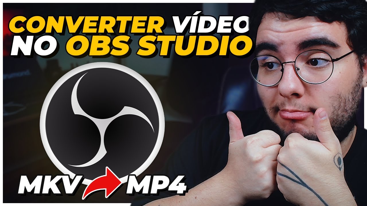 MELHOR DICA DE OBS STUDIO: Como CONVERTER VÍDEOS no OBS STUDIO (MKV para MP4)