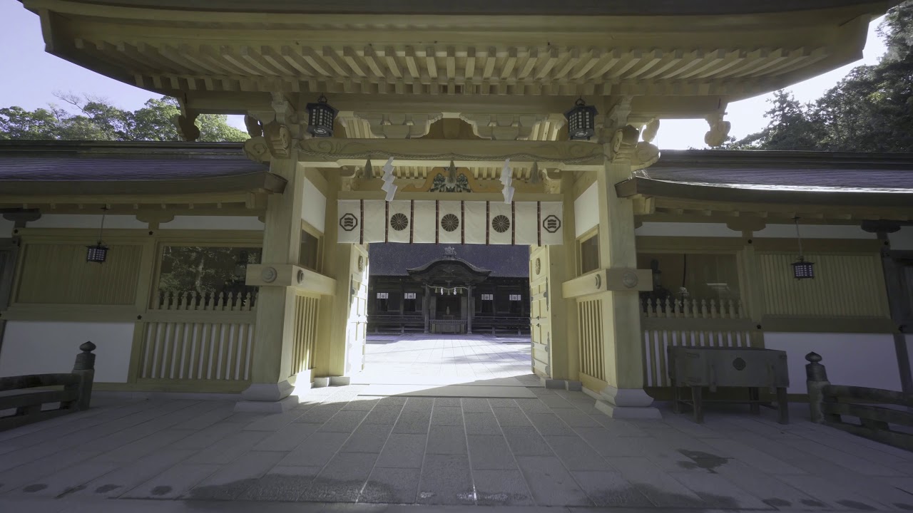 4k 2017 愛媛県・今治市・大山祇神社を歩く（Oyamazumi-Jinja Shirne in Imabari City Ehime Prefecture Japan)