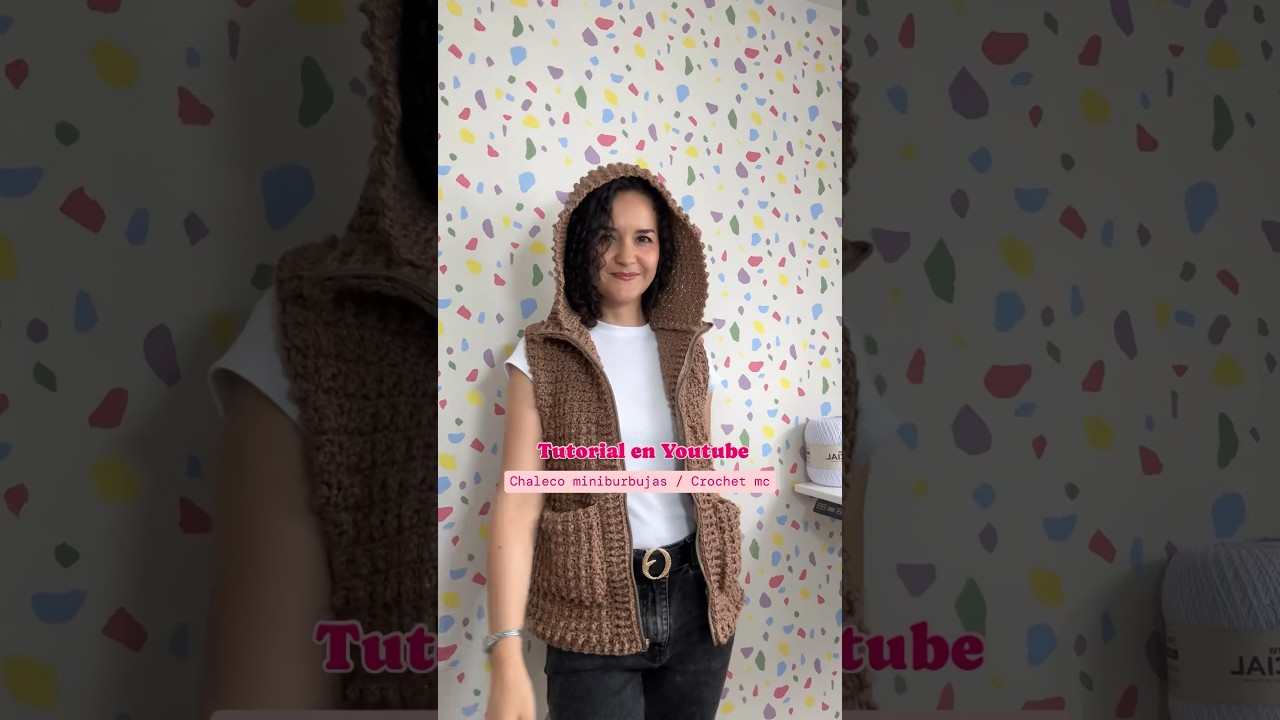 🥰Chaleco a crochet para mujer y hombre
