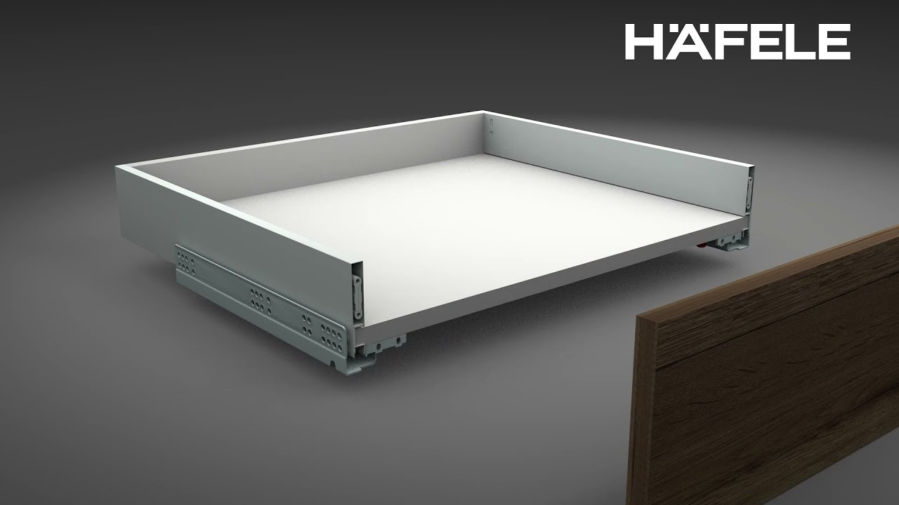 Product Introduction: Matrix Box Slim A Drawer System from H&auml;fele