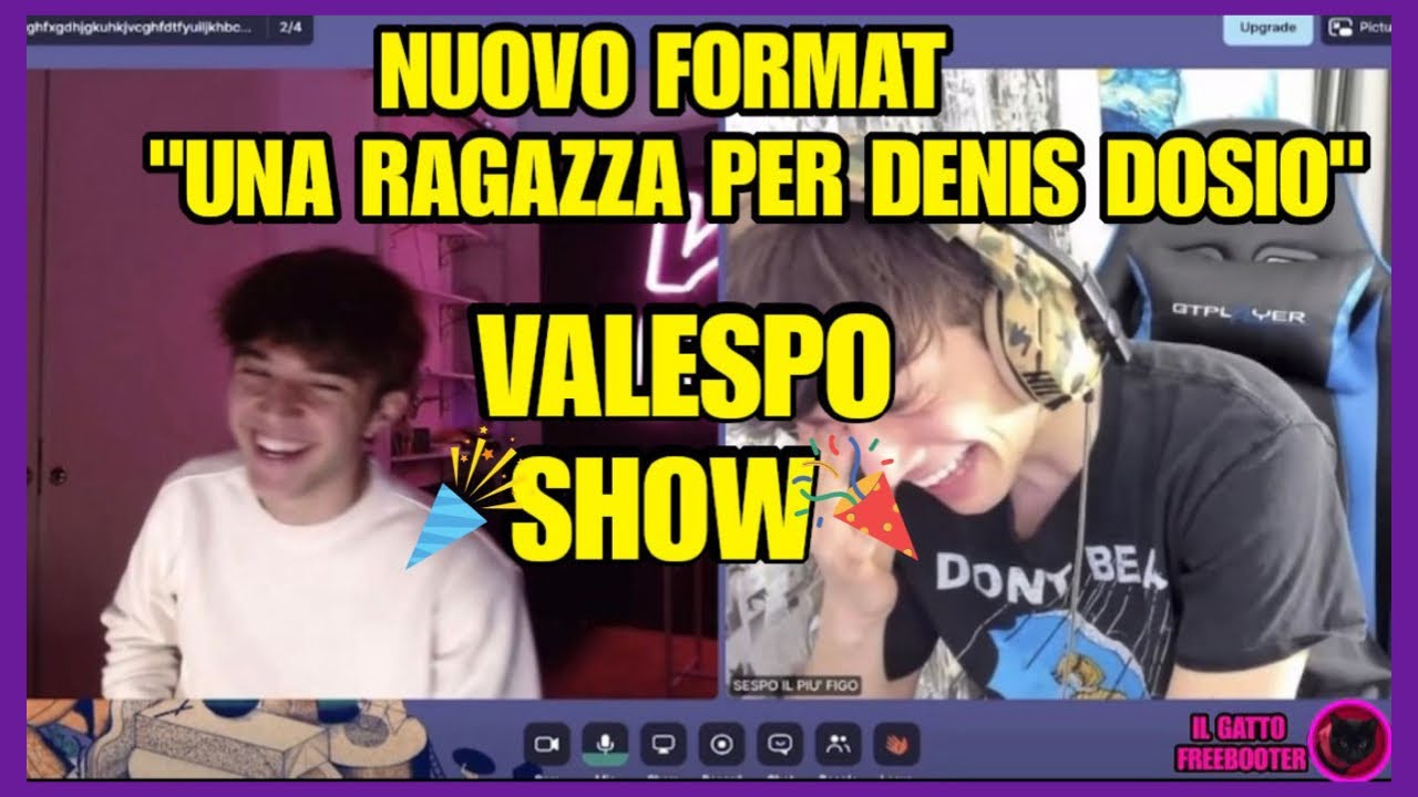 VALERIO MAZZEI E SESPO *VALESPO* : APPUNTAMENTO AL BUIO W/ DENIS DOSIO | MAZZEIVALERIO LIVE INTERA