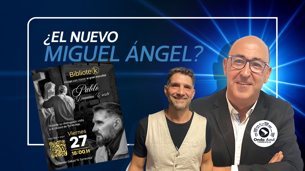 🗿 Del mármol de Carrara a Torrevieja: El escultor argentino que comparan con Miguel Ángel