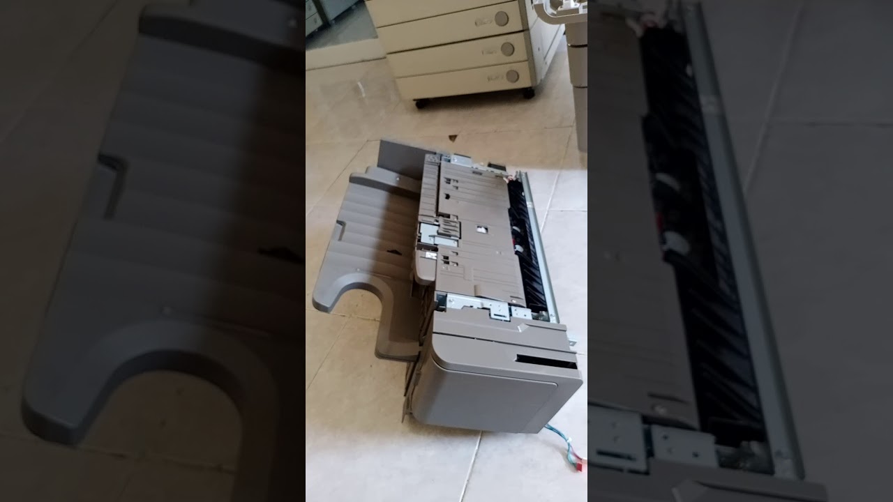 Cara melepas finisher canon IR Advance 4025 series