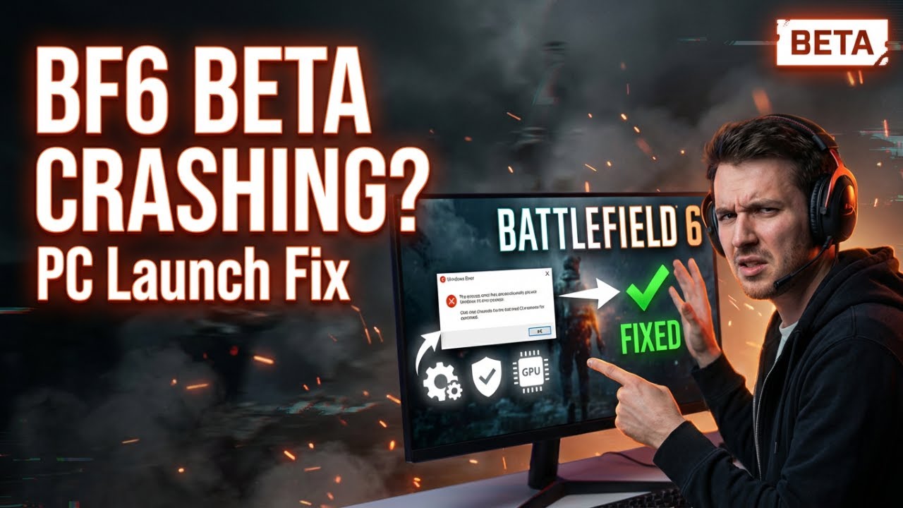 Fix Battlefield 6 Beta Not Launching or Crashing on PC (Step-by-Step Guide)
