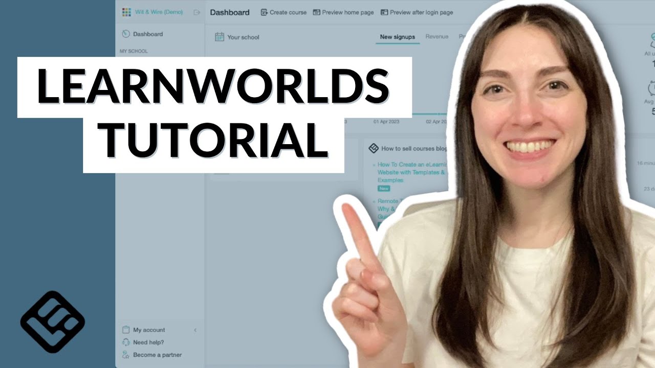 How to create & sell online courses with LearnWorlds (vs. Thinkific, Teachable, Kajabi)