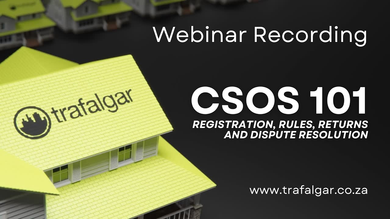 Trafalgar Webinar Recording - CSOS 101