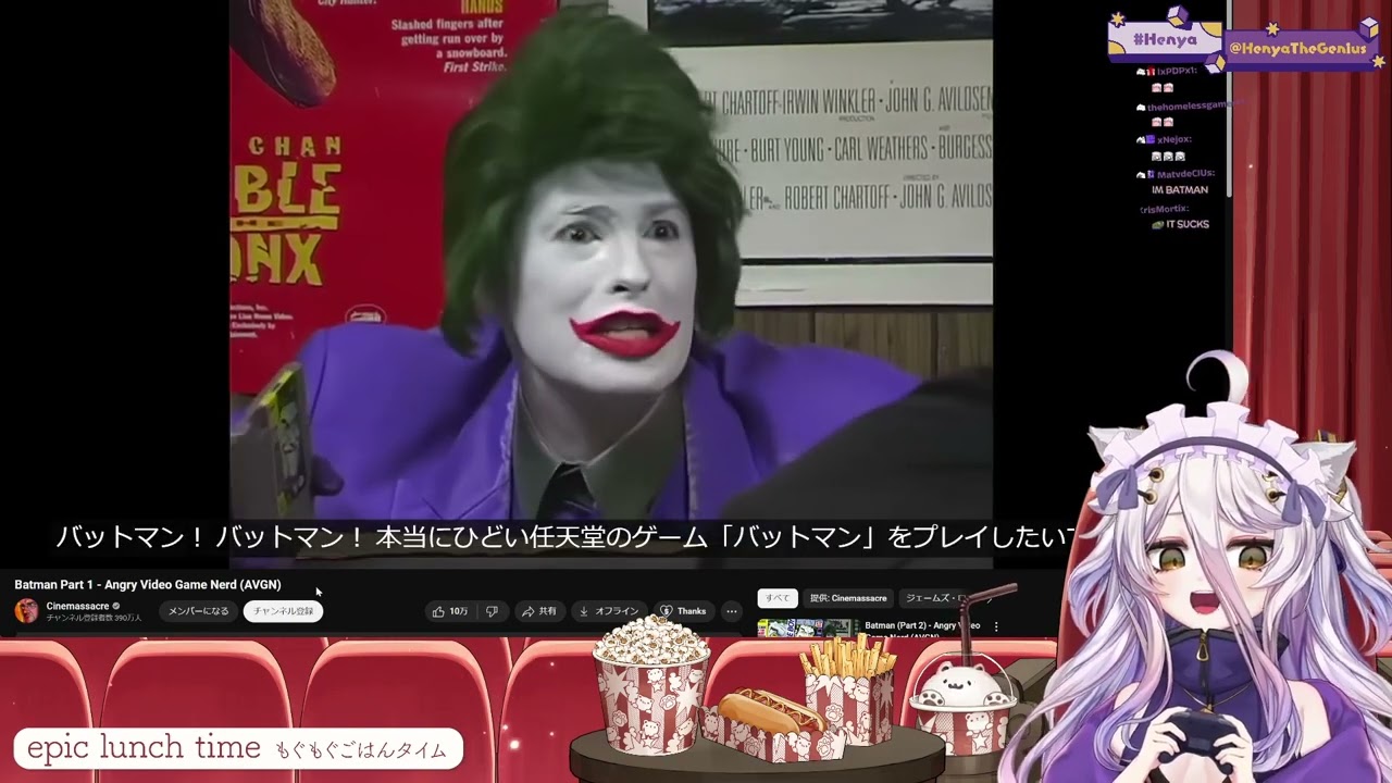 Henya the Genius Reacts to AVGN - Batman Part 1 & 2