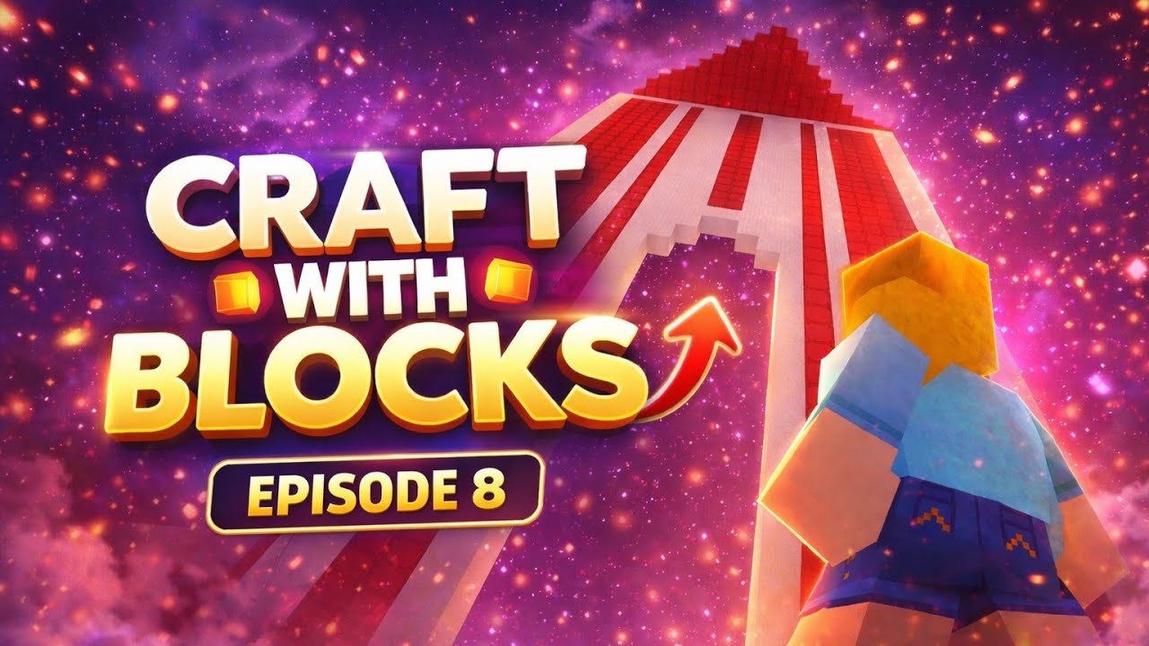 Craft With Blocks | Episode 8 | building something ☢️ and time taking 