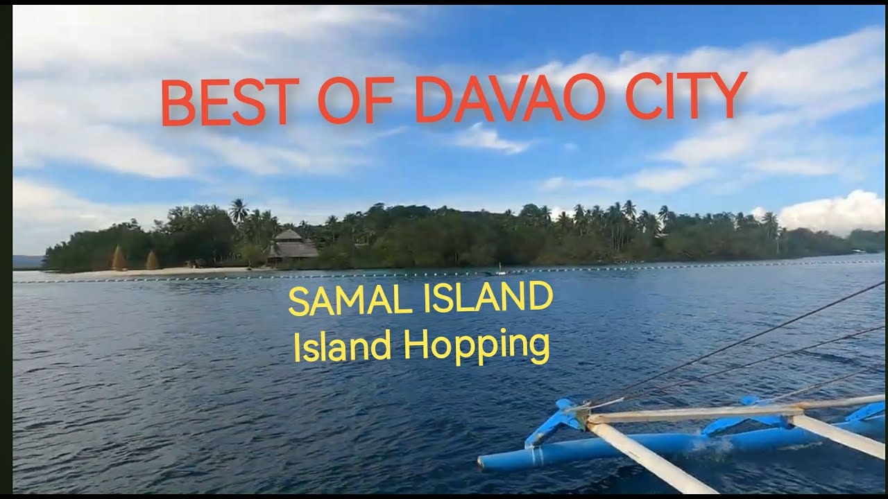 Samal Island Hopping! Davao City, Philippines