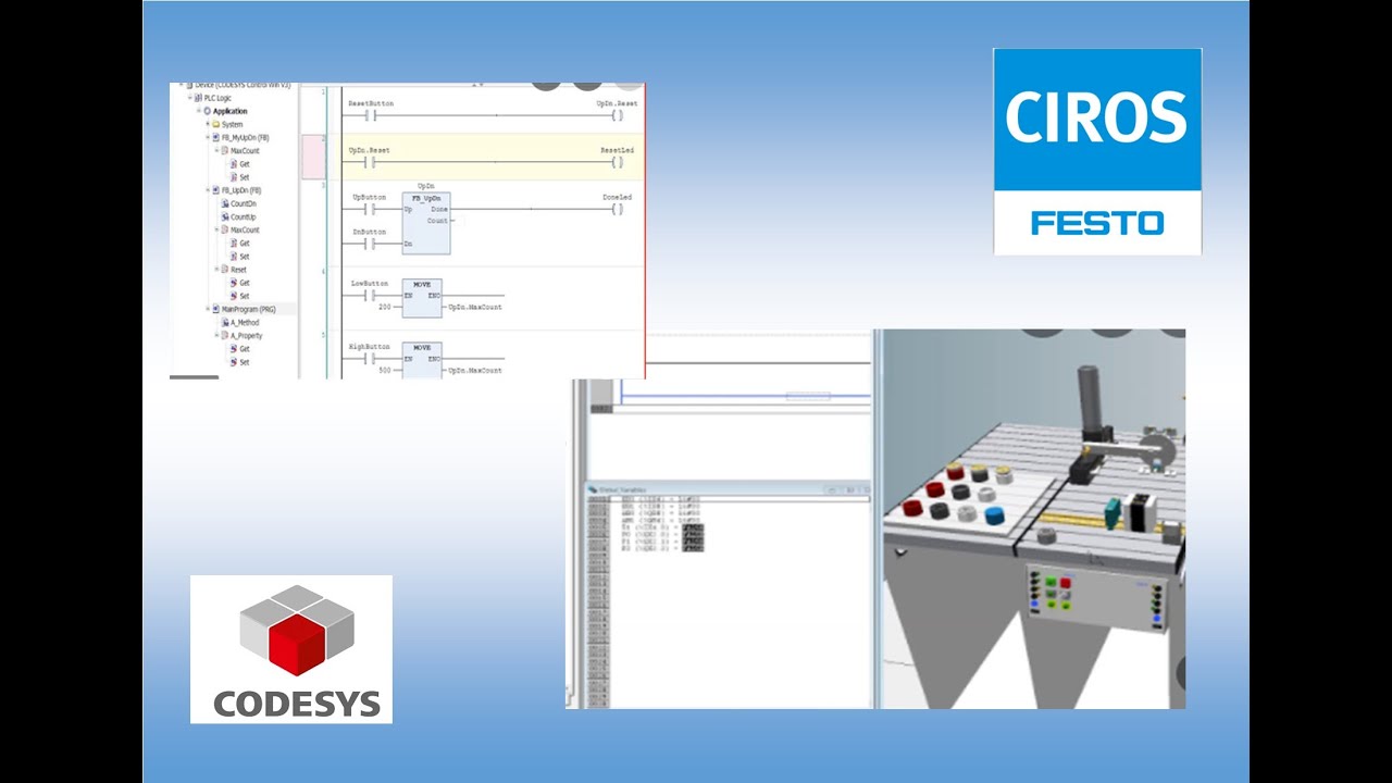 CODESYS || CIROS || TROUBLESHOOTING LAB|| By Siya