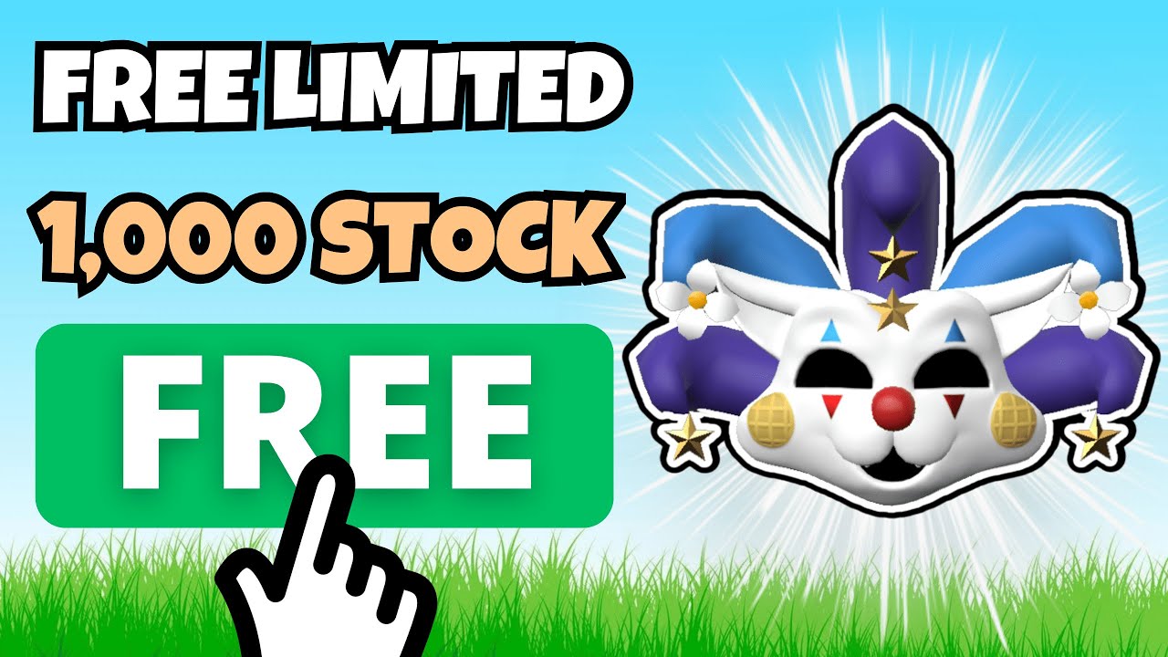 1,000 Stock Join & Claim Free Limited Waffle Jester Mask Now!