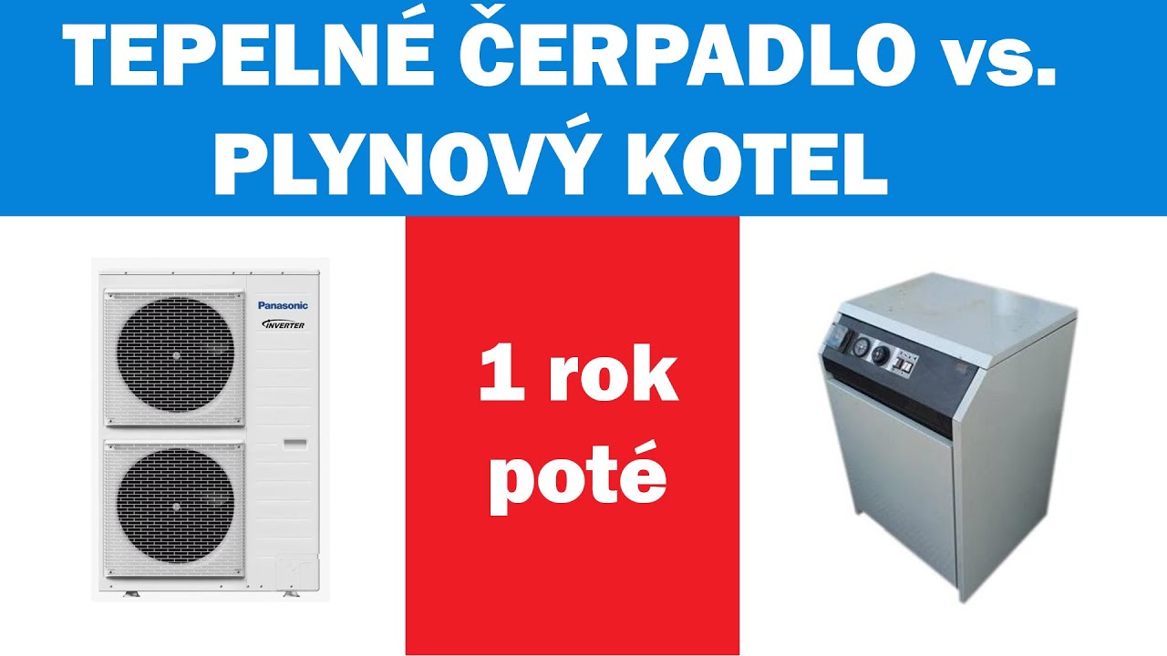 Tepeln&eacute; čerpadlo vs. plynov&yacute; kotel - rok pot&eacute;