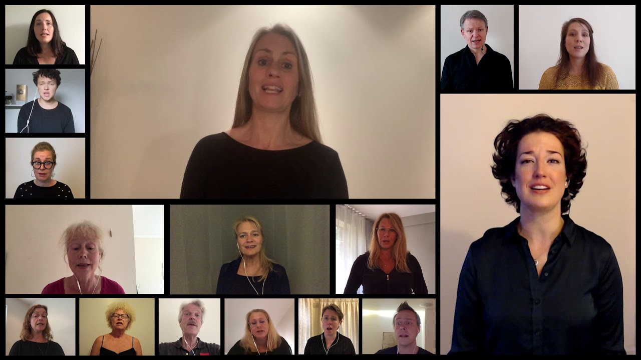 Virtual Choir - London Nordic Choir sings Ubi Caritas by Ola Gjeilo