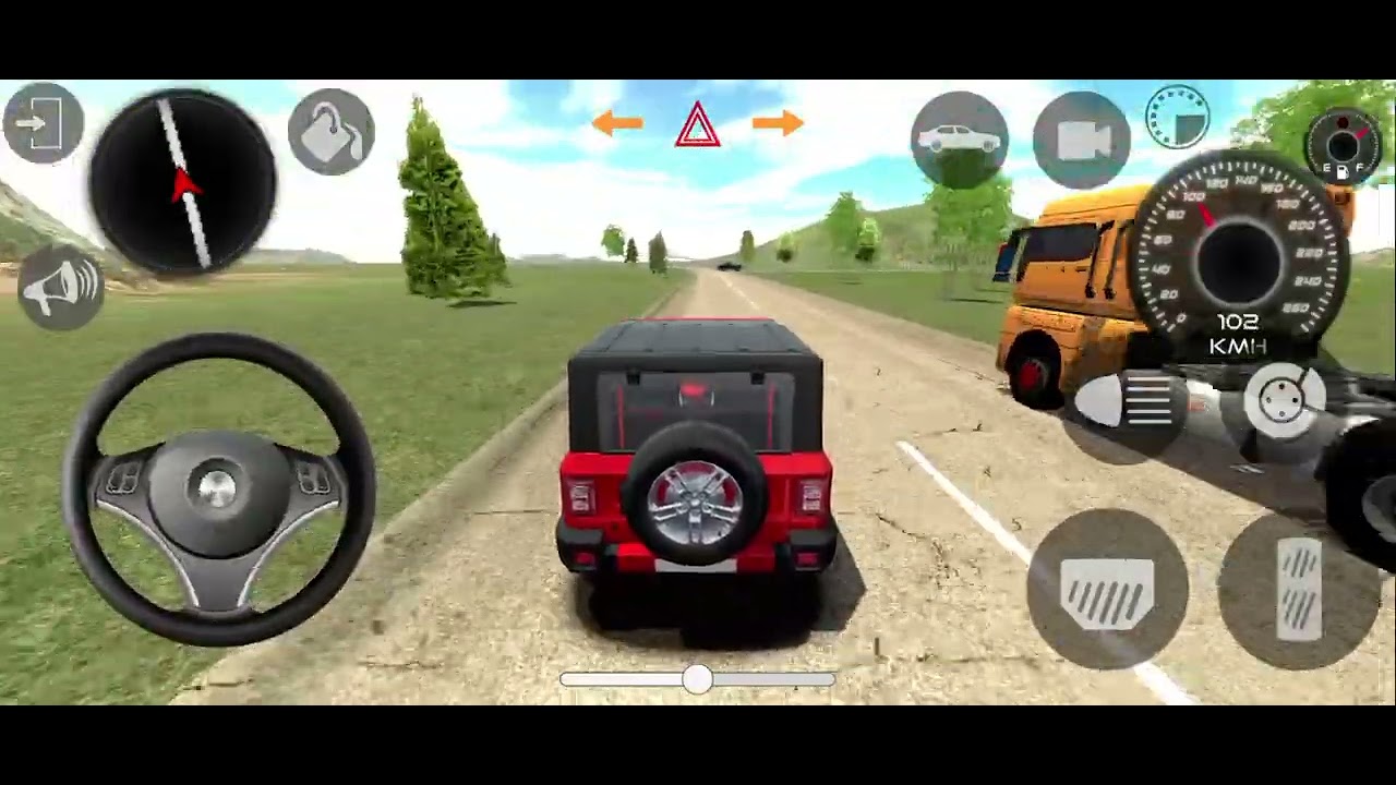 Modified Mahindra Thar😈Games:Indian Thar (Gadi Wala Games) Car Game Android Game - Android Gameplay