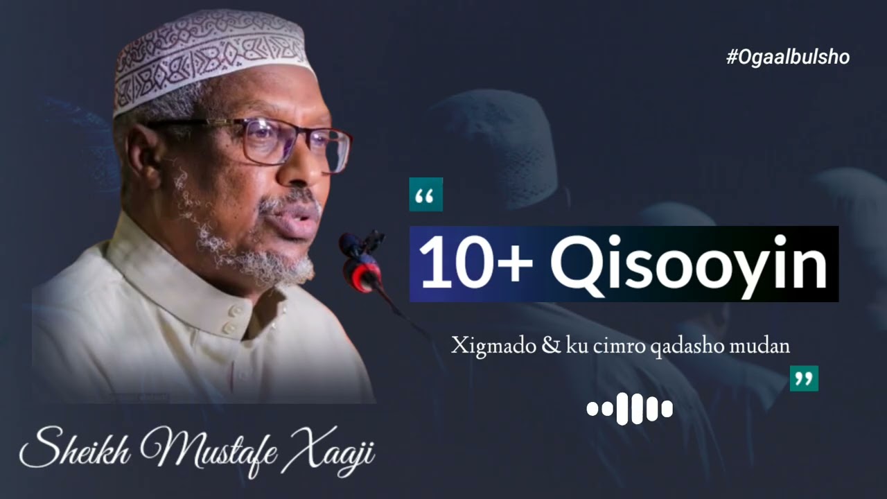 10+ Qisooyin cajiib ah ku cibro qaadasho mudan || Sheikh Mustafe Xaaji