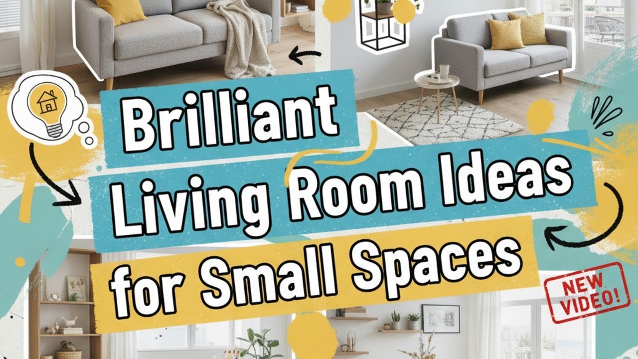 8 Brilliant Living Room Ideas for Small Spaces