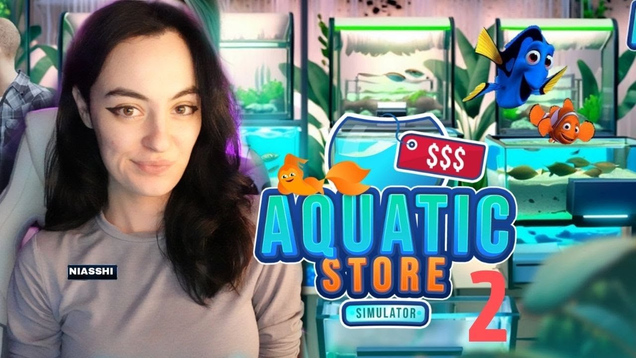 Subiendo de nivel en la tienda 🛒🐠 | Aquatic Store Simulator #2 | Niasshi