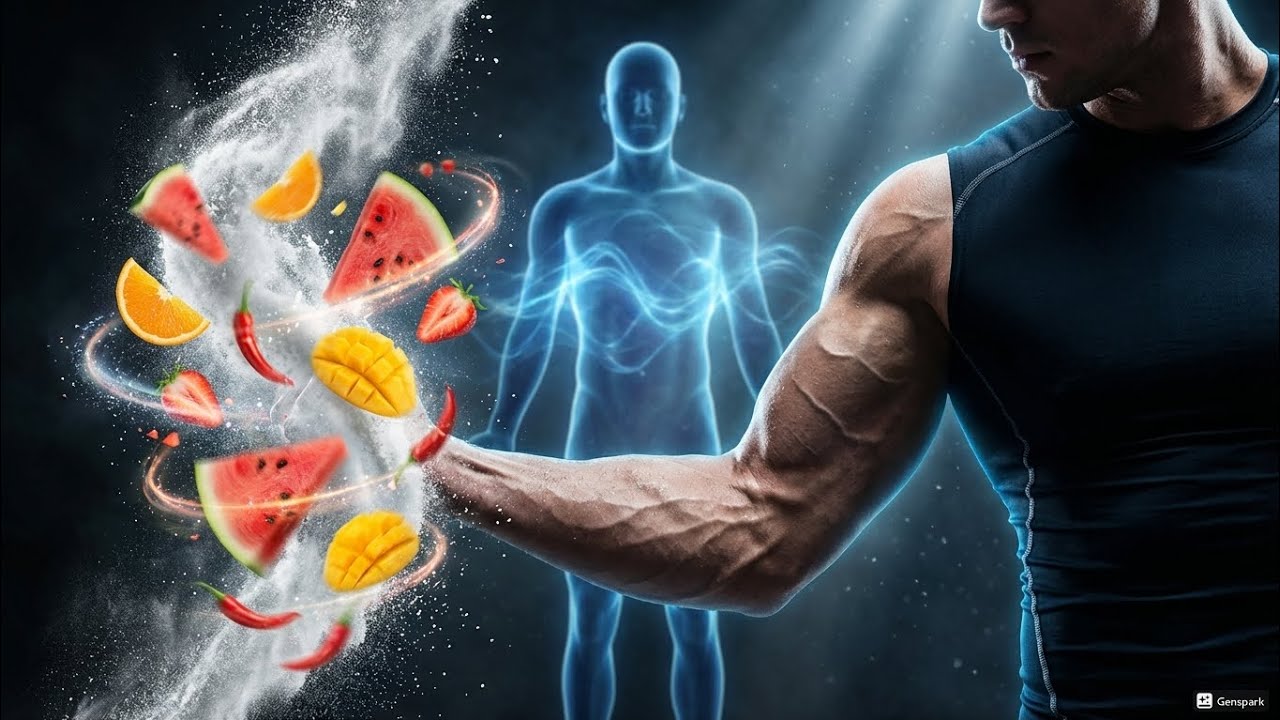 السر اللي بيصنع جسمك… أو يدمّره! | الكرياتين، الفواكه، الشطة، والهرمونات تحت المجهر 🙂‍↕️
