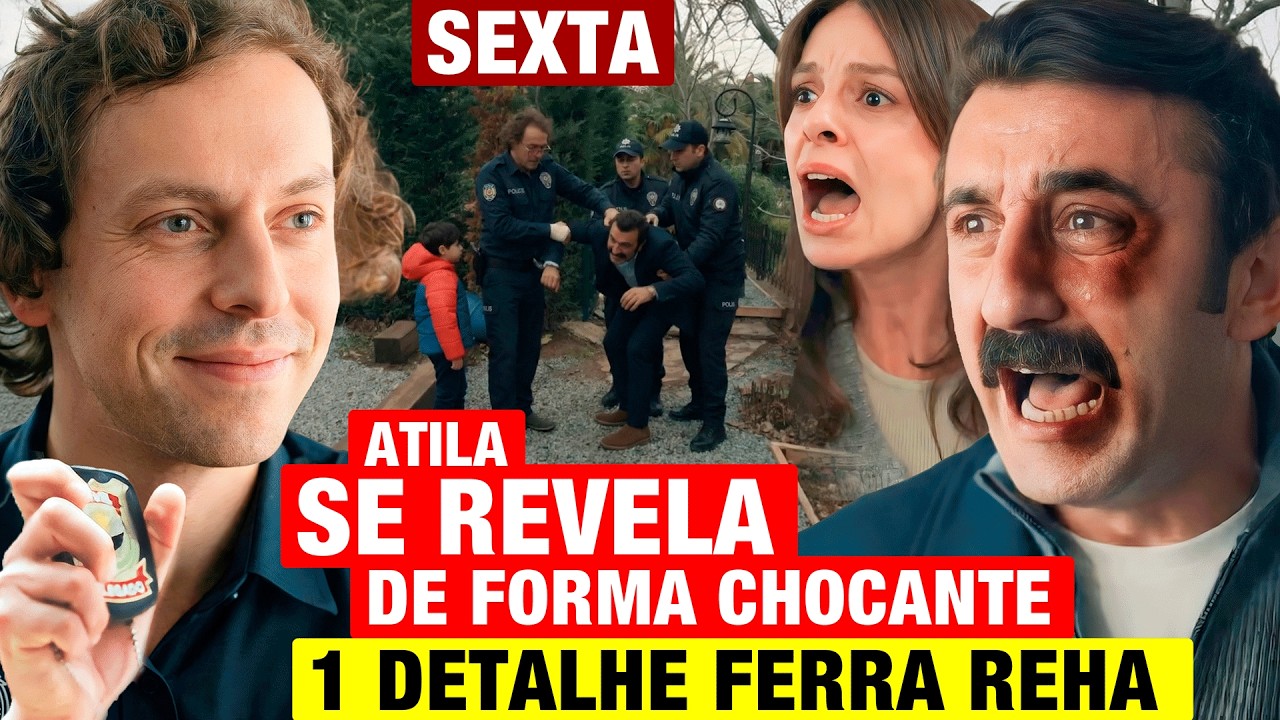 CORA&Ccedil;&Atilde;O DE M&Atilde;E - Cap&iacute;tulo de hoje 06/03 SEXTA - Atila se REVELA com 1 SURPRESA e CASTIGA Reha Resumo
