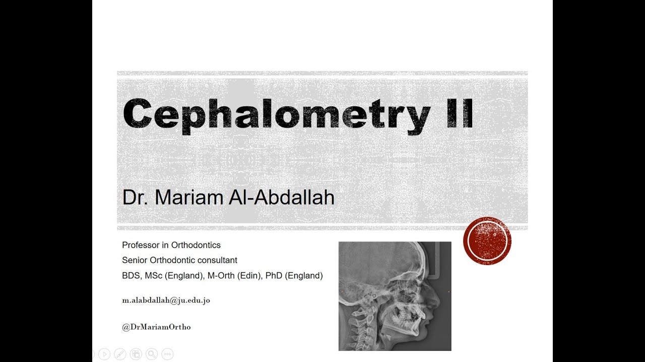 Dr. Mariam Cephalometry Part 2
