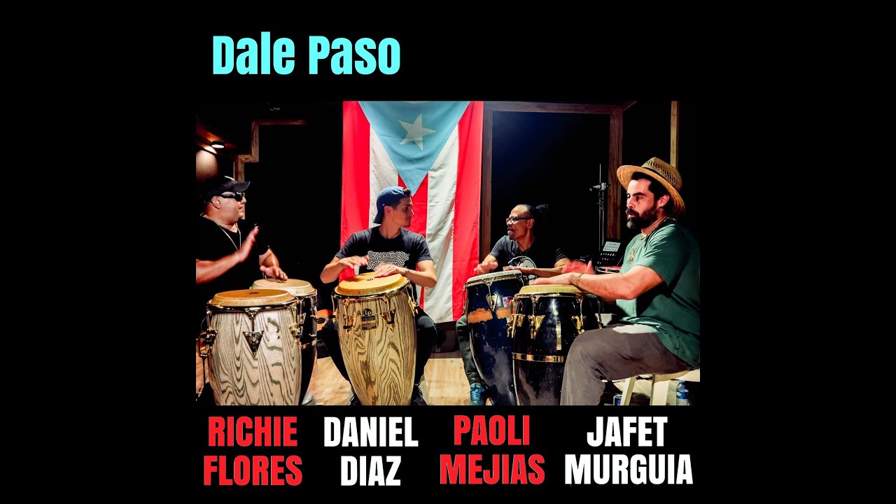 Dale Paso con Daniel Díaz, Jafet Murguia, Richie Flores y Paoli Mejías