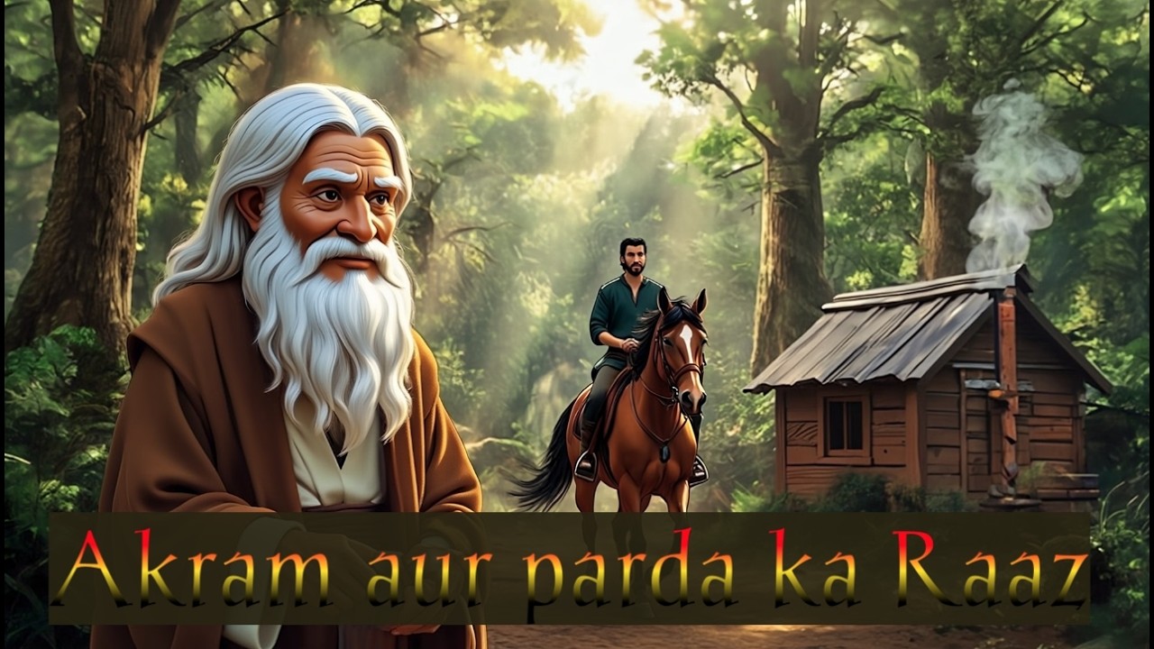 ✨Baba ji aur akram l Parde ka raaz l Akram aur baba ji l Hindi kahani l Moral story🧠
