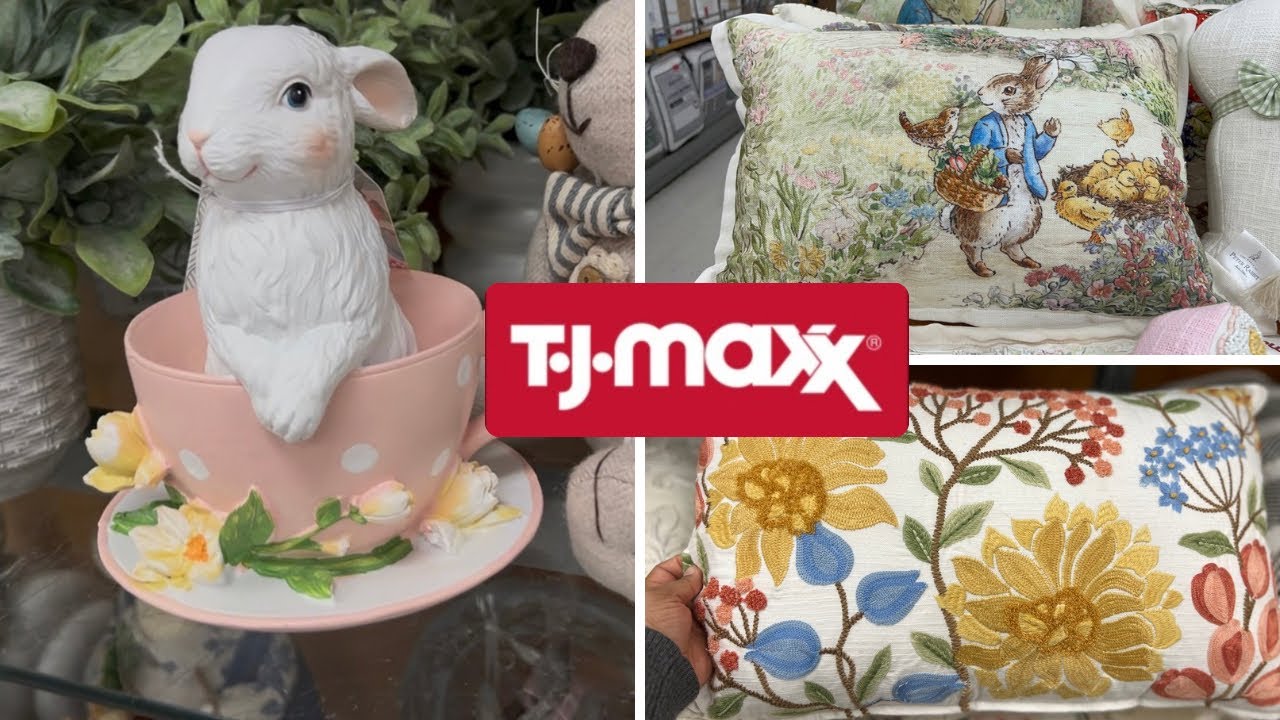 T.J.Maxx 🐇 Lo Más Nuevo en Decoración Primavera 2026…