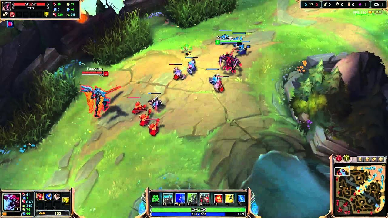 Tomoomba and Blem 1v1