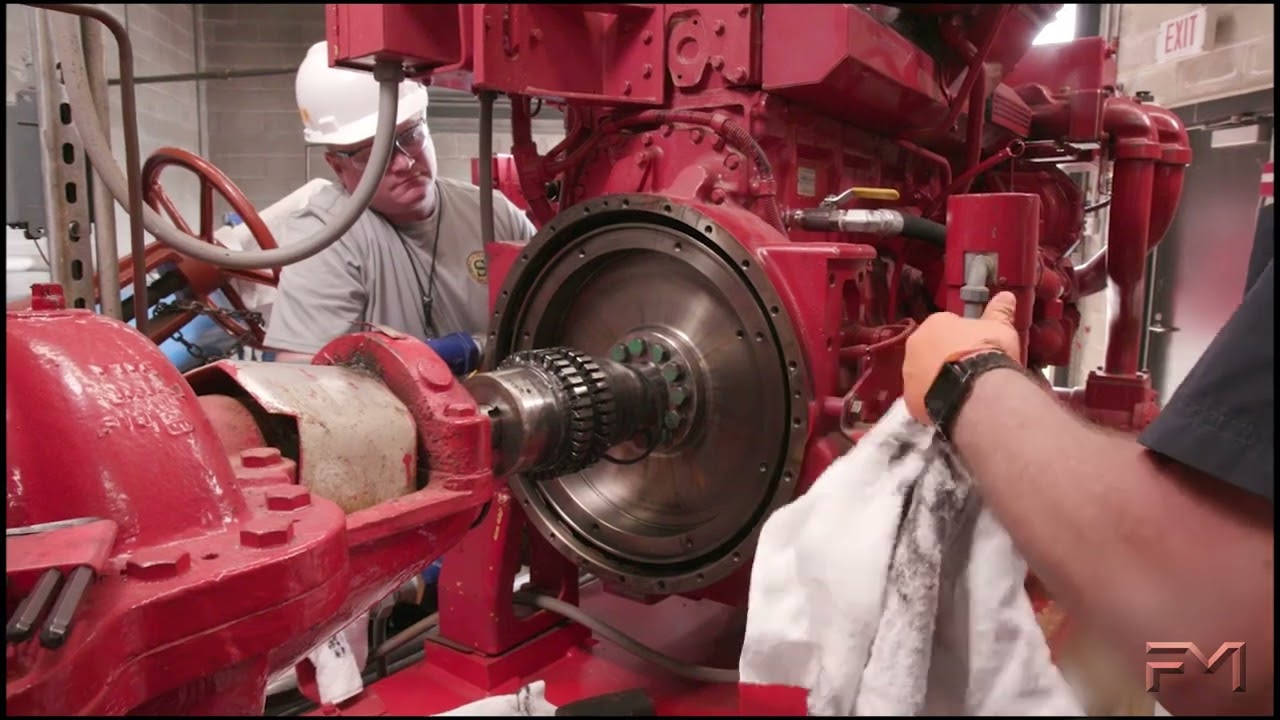 Fire Pump Alignment Inspection