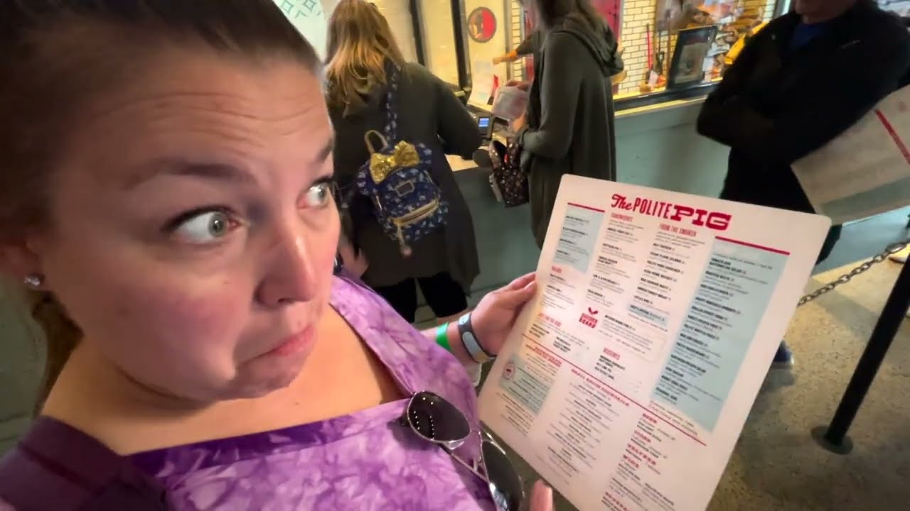 Polite Pig at Disney Springs - Walt Disney World