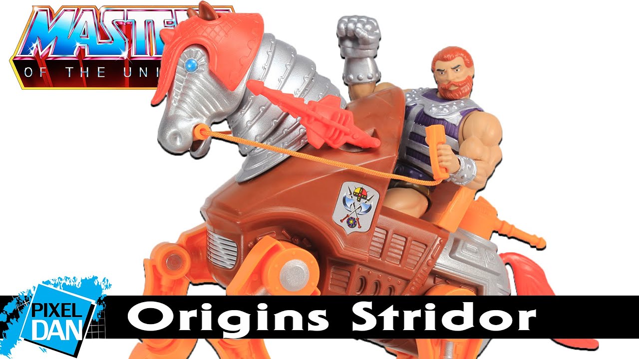 STRIDOR Mechanical Warhorse Action Figure Review | Masters of the Universe Origins