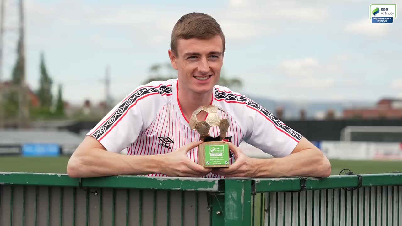 Daniel Kelly wins SSE Airtricity/SWI Player of the Month - May 2022