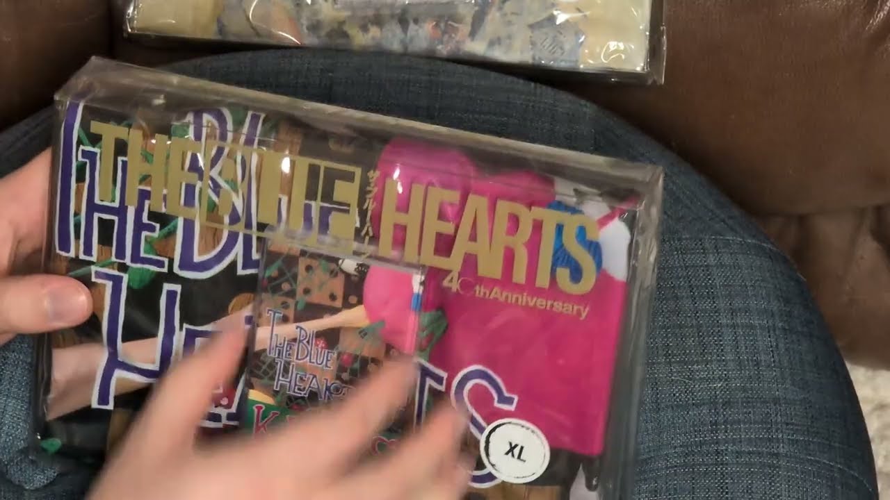 THE BLUE HEARTS 40th Anniversary #tape #cassette and T-shirts #limitededition #audiophile #japanese